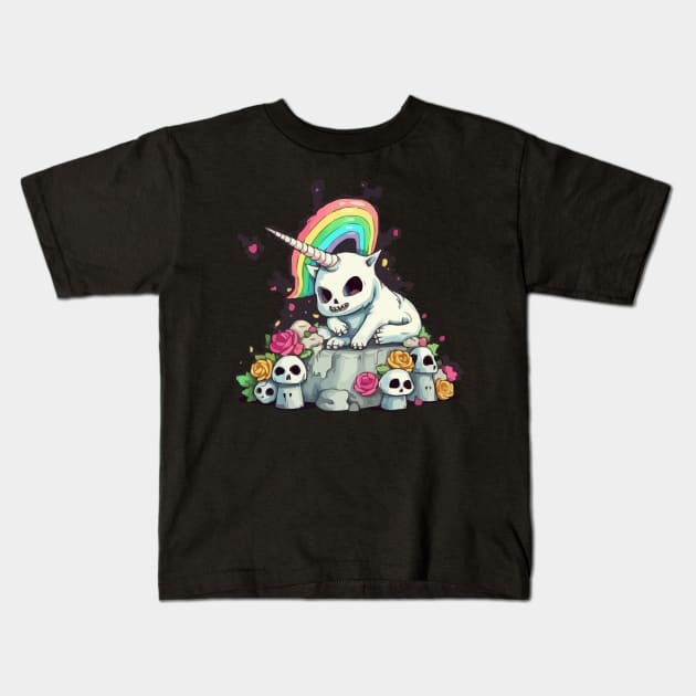 Killer Unicorn Kids T-Shirt by Pixy Official